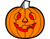 Coloring page Pumpkin IV painted bykaren$$