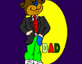 Coloring page Father bear painted bymostafa