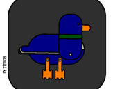 Coloring page Duck III painted bymaximo
