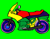 Coloring page Motorbike painted bym]yhh;msadetugmxstru