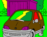 Coloring page Car in the country painted bym]yhh;msadetugmxstru