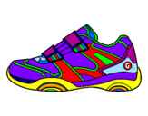 Coloring page Sneaker painted bymiriam