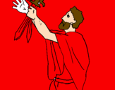 Coloring page The father of the Horatii painted byasdewq