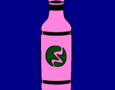 Coloring page Soft-drink bottle painted byneelanker