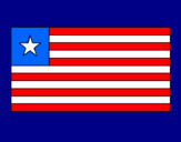 Coloring page Liberia painted bytommy