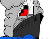 Coloring page Steamboat painted bybarco