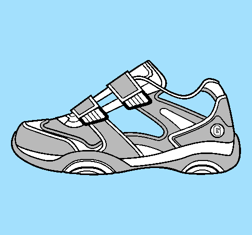 Coloring page Sneaker painted bytodo poderoso ti%uFFFDo