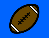 Coloring page American football ball II painted bytodo poderoso tiFFFDo
