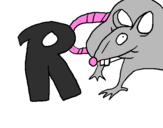 Coloring page Rat painted bysajj999999999990000000000