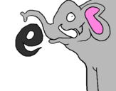 Coloring page Elephant painted bysajj999999999990000000000