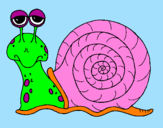 Coloring page Snail painted bymartina