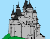 Coloring page Medieval castle painted bymatthew.graham