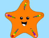 Coloring page Starfish painted byhhygty