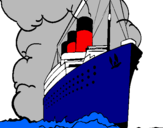 Coloring page Steamboat painted bymartina