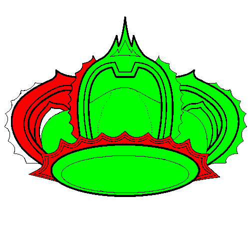 Coloring page Royal crown painted byjhtfg