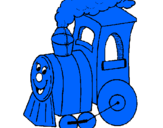 Coloring page Train painted bylucca