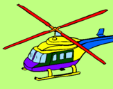 Coloring page Helicopter  painted byMarkus