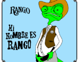 Coloring page Rango painted bydanny