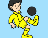 Coloring page Football painted byyanikua