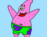 Coloring page Patrick Star painted byjkol