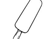 Coloring page Ice-cream painted bycj