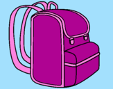 Coloring page Backpack painted by1122334455667788991010
