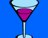 Coloring page Cocktail painted byjuaquni