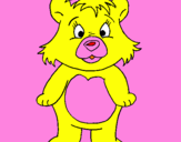 Coloring page Little bear painted bylalachica