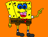 Coloring page SpongeBob painted byl dragoa