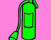 Coloring page Fire extinguisher painted byhfghjblkhjl
