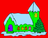 Coloring page House painted bysaloni