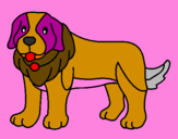 Coloring page Pigment the dog painted byanika