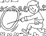 Coloring page Play painted bycv