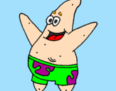 Coloring page Patrick Star painted byjuanjo