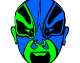 Coloring page Wrestler painted bymuhon