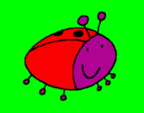 Coloring page Ladybird 4 painted bynicoe