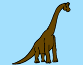 Coloring page Brachiosaurus painted byvfgrr4g4trhghhthrgyty459