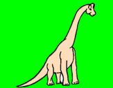 Coloring page Brachiosaurus painted bymarkus