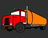 Coloring page Tanker painted byJack