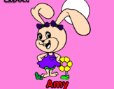 Coloring page Amy painted byPAOLA