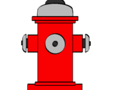 Coloring page Fire hydrant painted byYANA