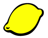 Coloring page Lemon II painted byfood