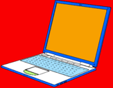 Coloring page Laptop painted bylucas
