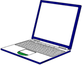 Coloring page Laptop painted bysaulinho