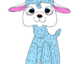 Coloring page Lamb II painted bytierno 