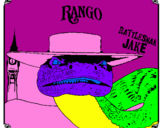 Coloring page Rattlesmar Jake painted byblu rio