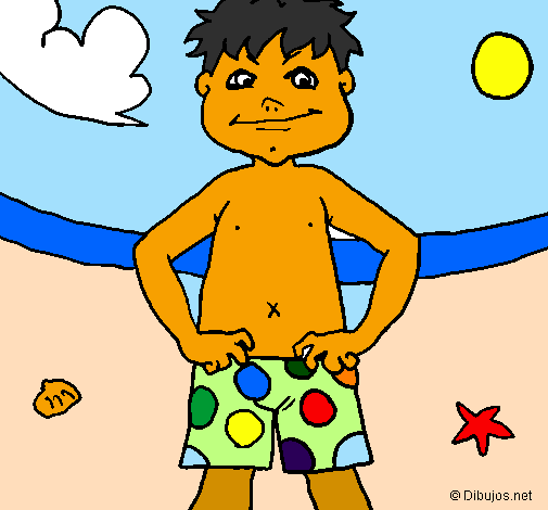 Coloring page Summer 6 painted byHeaven