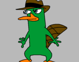 Coloring page Perry painted by dragoneye