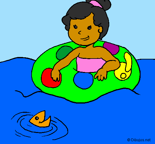 Coloring page Summer 5 painted byHeaven