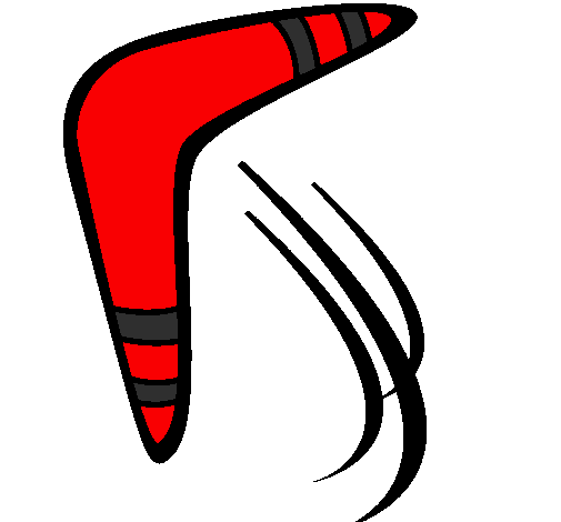 Coloring page Boomerang painted byandre